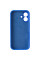 Чохол Silicone Case із захистом камери NO LOGO для Apple iPhone 16 (6.1) - Синій / Capri Blue - фото