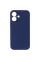 Чохол Silicone Case із захистом камери NO LOGO для Apple iPhone 16 (6.1) - Синій / Deep navy - фото