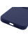 Чохол Silicone Case із захистом камери NO LOGO для Apple iPhone 16 (6.1) - Синій / Deep navy - фото
