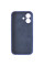 Чохол Silicone Case із захистом камери NO LOGO для Apple iPhone 16 (6.1) - Синій / Deep navy - фото