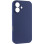 Чохол Silicone Case із захистом камери NO LOGO для Apple iPhone 16 (6.1) - Синій / Deep navy