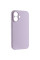 Чохол Silicone Case із захистом камери NO LOGO для Apple iPhone 16 (6.1) - Бузковий / Lilac - фото