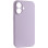 Чохол Silicone Case із захистом камери NO LOGO для Apple iPhone 16 (6.1) - Бузковий / Lilac