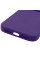 Чохол Silicone Case із захистом камери NO LOGO для Apple iPhone 16 (6.1) - Фіолетовий / Amethyst - фото