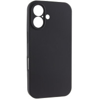 Чохол Silicone Case із захистом камери NO LOGO для Apple iPhone 16 (6.1) - Чорний / Black