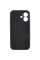 Чохол Silicone Case із захистом камери NO LOGO для Apple iPhone 16 (6.1) - Чорний / Black - фото