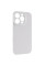 Чехол Silicone Case с защитой камеры NO LOGO для Apple iPhone 16 Pro (6.3) - Белый / White - фото