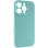 Чехол Silicone Case с защитой камеры NO LOGO для Apple iPhone 16 Pro (6.3) - Бирюзовый / Marine Green