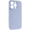 Чехол Silicone Case с защитой камеры NO LOGO для Apple iPhone 16 Pro (6.3) - Голубой / Lilac Blue