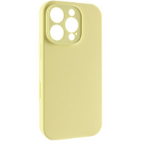 Чохол Silicone Case із захистом камери NO LOGO для Apple iPhone 16 Pro (6.3) - Жовтий / Mellow Yellow