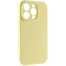 Чохол Silicone Case із захистом камери NO LOGO для Apple iPhone 16 Pro (6.3) - Жовтий / Mellow Yellow