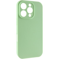 Чохол Silicone Case із захистом камери NO LOGO для Apple iPhone 16 Pro (6.3) - Зелений / Pistachio