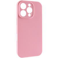 Чохол Silicone Case із захистом камери NO LOGO для Apple iPhone 16 Pro (6.3) - Рожевий / Light pink