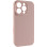 Чехол Silicone Case с защитой камеры NO LOGO для Apple iPhone 16 Pro (6.3) - Розовый / Pink Sand