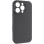 Чехол Silicone Case с защитой камеры NO LOGO для Apple iPhone 16 Pro (6.3) - Серый / Dark Gray