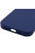 Чехол Silicone Case с защитой камеры NO LOGO для Apple iPhone 16 Pro (6.3) - Синий / Deep navy - фото