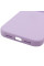 Чехол Silicone Case с защитой камеры NO LOGO для Apple iPhone 16 Pro (6.3) - Сиреневый / Lilac - фото