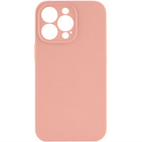 Чехол Silicone Case с защитой камеры NO LOGO для Apple iPhone 16 Pro Max (6.9) - Персиковый / Peach