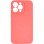 Чехол Silicone Case с защитой камеры NO LOGO для Apple iPhone 16 Pro Max (6.9) - Коралловый / Pink Orange