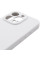 Чехол Silicone Case с защитой камеры NO LOGO для Apple iPhone 16 Pro Max (6.9) - Белый / White - фото