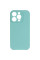 Чехол Silicone Case с защитой камеры NO LOGO для Apple iPhone 16 Pro Max (6.9) - Бирюзовый / Marine Green - фото