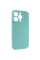 Чехол Silicone Case с защитой камеры NO LOGO для Apple iPhone 16 Pro Max (6.9) - Бирюзовый / Marine Green - фото