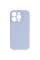 Чехол Silicone Case с защитой камеры NO LOGO для Apple iPhone 16 Pro Max (6.9) - Голубой / Lilac Blue - фото