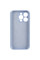 Чехол Silicone Case с защитой камеры NO LOGO для Apple iPhone 16 Pro Max (6.9) - Голубой / Lilac Blue - фото