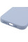 Чехол Silicone Case с защитой камеры NO LOGO для Apple iPhone 16 Pro Max (6.9) - Голубой / Lilac Blue - фото