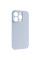 Чехол Silicone Case с защитой камеры NO LOGO для Apple iPhone 16 Pro Max (6.9) - Голубой / Sweet Blue - фото
