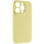 Чехол Silicone Case с защитой камеры NO LOGO для Apple iPhone 16 Pro Max (6.9) - Желтый / Mellow Yellow
