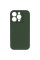 Чехол Silicone Case с защитой камеры NO LOGO для Apple iPhone 16 Pro Max (6.9) - Зеленый / Cyprus Green - фото