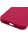 Чехол Silicone Case с защитой камеры NO LOGO для Apple iPhone 16 Pro Max (6.9) - Красный / Rose Red - фото
