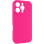 Чехол Silicone Case с защитой камеры NO LOGO для Apple iPhone 16 Pro Max (6.9) - Розовый / Barbie pink