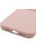 Чехол Silicone Case с защитой камеры NO LOGO для Apple iPhone 16 Pro Max (6.9) - Розовый / Pink Sand - фото