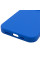 Чехол Silicone Case с защитой камеры NO LOGO для Apple iPhone 16 Pro Max (6.9) - Синий / Capri Blue - фото