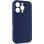 Чехол Silicone Case с защитой камеры NO LOGO для Apple iPhone 16 Pro Max (6.9) - Синий / Deep navy