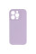 Чехол Silicone Case с защитой камеры NO LOGO для Apple iPhone 16 Pro Max (6.9) - Сиреневый / Lilac - фото