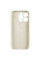 Чехол Silicone Case с защитой камеры NO LOGO для Apple iPhone 16 Pro Max (6.9) - Бежевый / Antique White - фото
