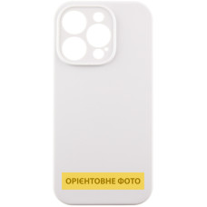 Чехол Silicone Case с защитой камеры NO LOGO для Apple iPhone 16e / 17e (6.1) - Белый / White