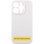 Чехол Silicone Case с защитой камеры NO LOGO для Apple iPhone 16e / 17e (6.1) - Белый / White