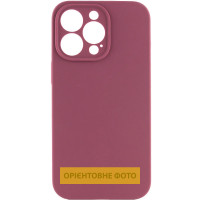 Чохол Silicone Case із захистом камери NO LOGO для Apple iPhone 16e / 17e (6.1) - Бордовий / Plum