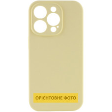 Чохол Silicone Case із захистом камери NO LOGO для Apple iPhone 16e / 17e (6.1) - Жовтий / Mellow Yellow