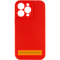 Чехол Silicone Case с защитой камеры NO LOGO для Apple iPhone 16e / 17e (6.1) - Красный / Red