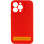 Чехол Silicone Case с защитой камеры NO LOGO для Apple iPhone 16e / 17e (6.1) - Красный / Red