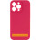 Чехол Silicone Case с защитой камеры NO LOGO для Apple iPhone 16e / 17e (6.1) - Красный / Rose Red