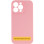 Чехол Silicone Case с защитой камеры NO LOGO для Apple iPhone 16e / 17e (6.1) - Розовый / Light pink