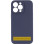 Чехол Silicone Case с защитой камеры NO LOGO для Apple iPhone 16e / 17e (6.1) - Темно-синий / Midnight blue