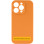 Чехол Silicone Case с защитой камеры NO LOGO для Apple iPhone 17 (6.3) - Оранжевый / Orange