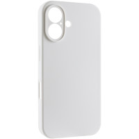 Чехол Silicone Case с защитой камеры NO LOGO для Apple iPhone 17 (6.3) - Белый / White